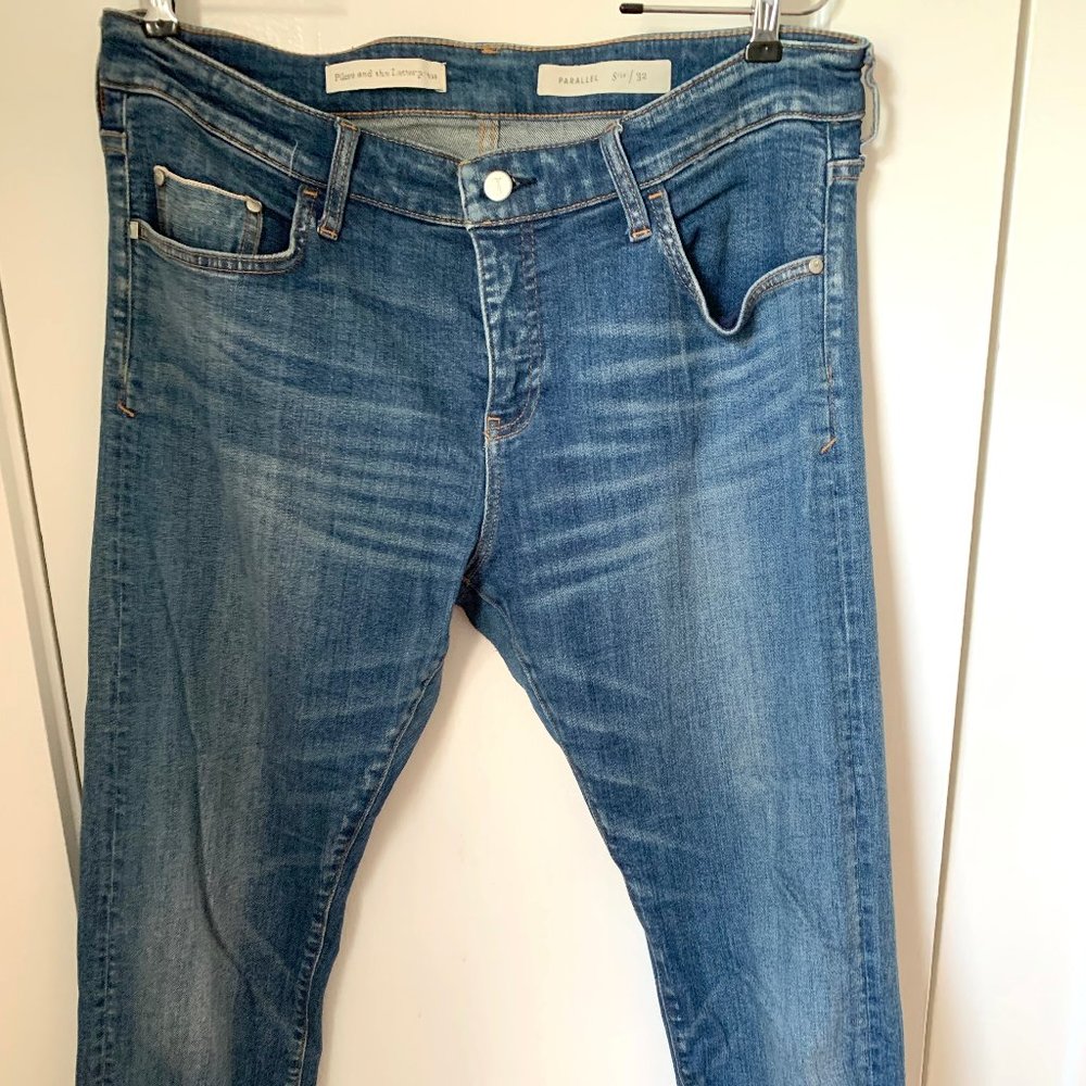 Anthropologie Jeans - Pilcro and the Letterpress Parallel Size 32 - Cuffed Ankle